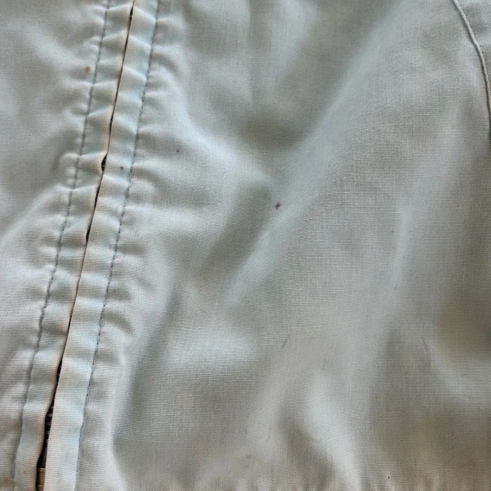 Vintage 60's Sears Light Blue Harrington Jacket Talon Zip Mens Large